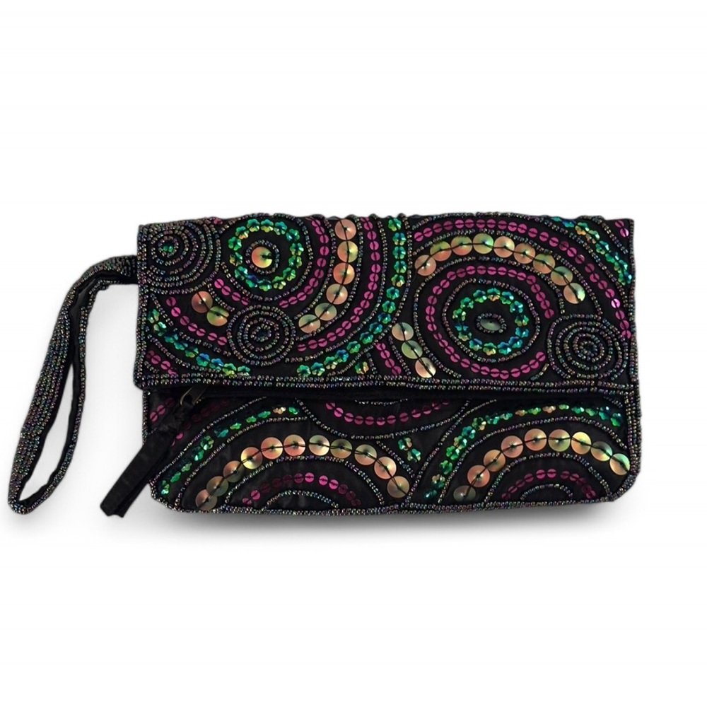 Forever 21 Beaded and Sequin clutch